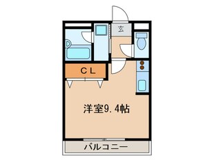 グランデール岩塚の物件間取画像